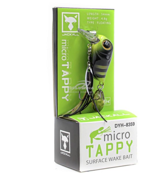 Воблер JACKALL MICRO TAPPY 54F