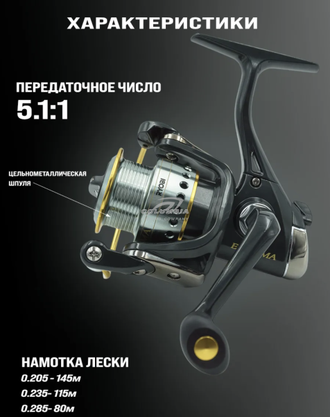 Катушка   ECUSIMA 1000/2000/3000/4000