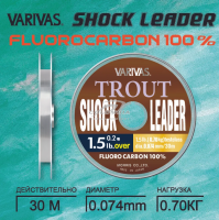 Varivas Флюорокарбоновая леска  30 м TROUT