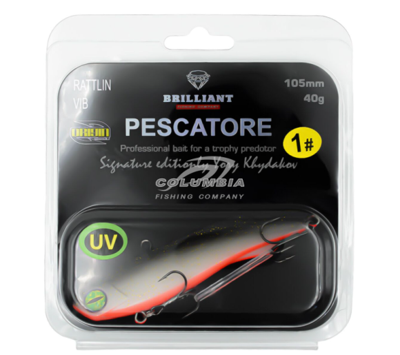 Раттлин Виб Brilliant  PESCATORE 105мм 40гр