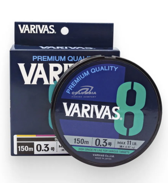 Varivas Шнур плетеный  Marking x8 150m  0.3#-2.5#