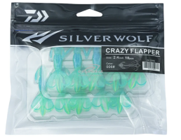 Силиконовые приманки рачки Crazy Flapper 2.4"