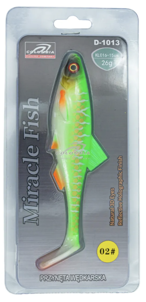 Силиконовая приманка виброхвост 20см