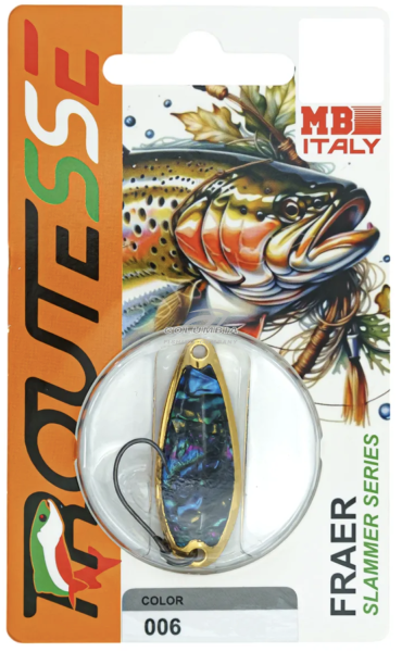 Блесна на форель колебалка FRAER 2.8g