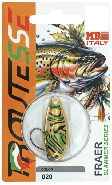 Блесна на форель колебалка FRAER 2.2g