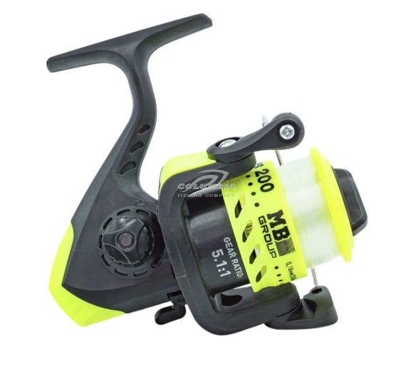 Катушка для рыбалки безынерционная с леской