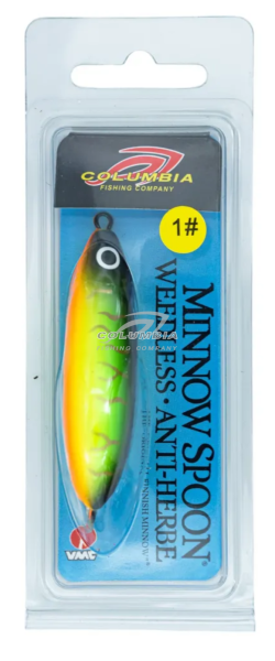 Блесна для рыбалки колебалка незацепляйка Minnow Spoon