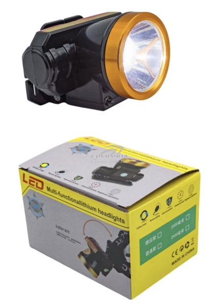 Налобный фонарик на аккумуляторе с зарядкой мощный