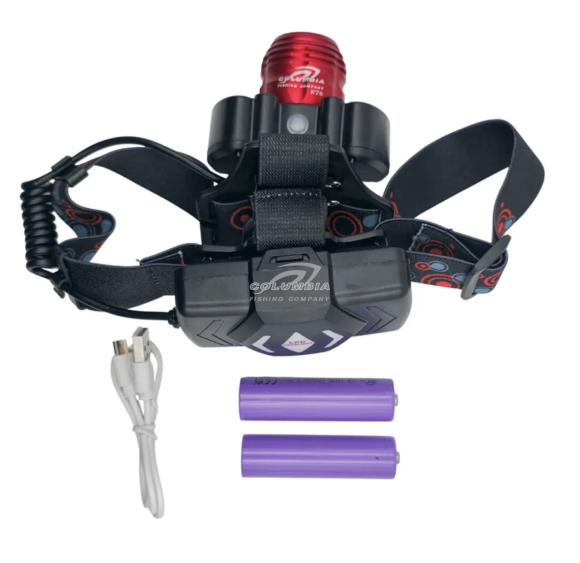 Налобный фонарик на аккумуляторе с зарядкой мощный