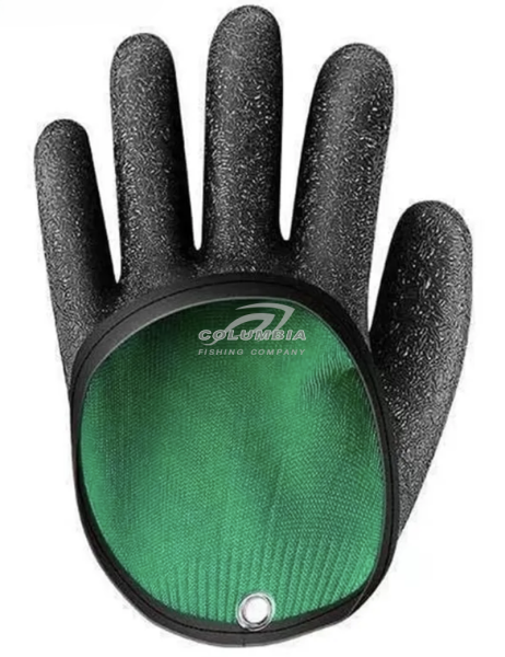 Перчатки для рыбалки с латексным покрытием L R