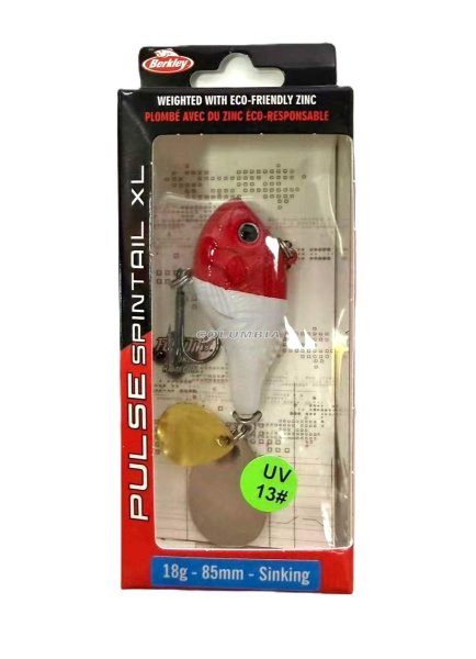 Тейл спиннер для рыбалки PULSE Spintail XL 85mm 18g