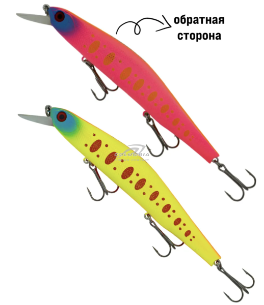 Воблер Columbia Orbit 130SP 133мм 24,7гр 0,1 - 1,5м