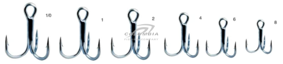 Крючок тройной 30 шт.