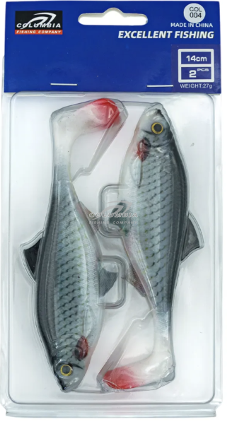 Силиконовая приманка для рыбалки 3D 14cm