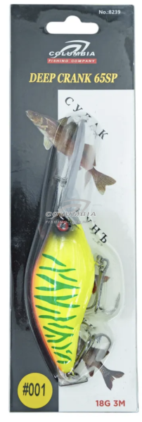 Воблер DEEP CRANK65F 18G