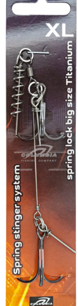 Стингер для силиконовых приманок со спиралью S M L XL