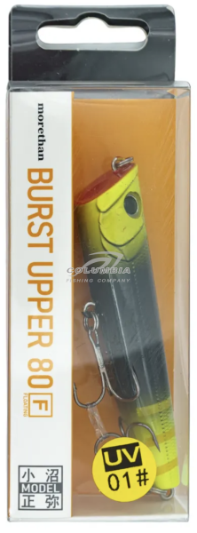 Попперы для рыбалки burst upper 80F